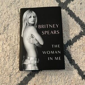 Britney Spears "The Woman In Me" hardcover book.